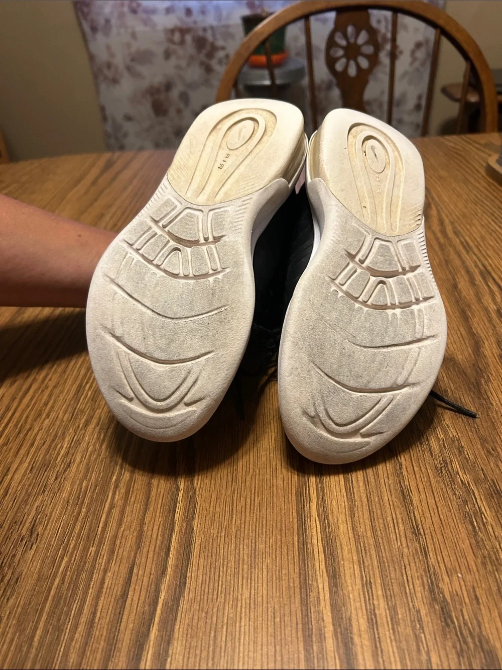 Nike Kids Black and White Air Sneakers